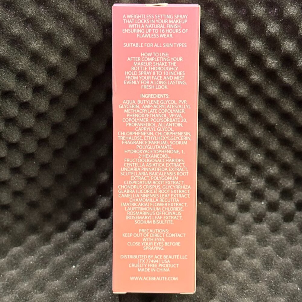 Ace Beaute Set Lock Setting Spray - Picture 4 of 7